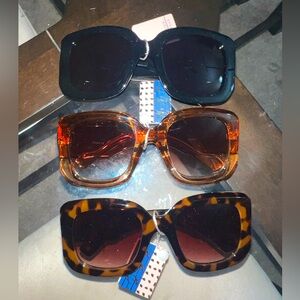 Oversized shades! Available in 3 colors